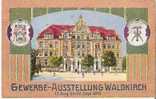 BW051 / Waldkirch – Ausstellungskarte 1913, Gebraucht - Waldkirch