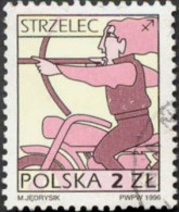 Pays : 390,3 (Pologne : République Populaire)  Yvert Et Tellier N° :   3376 A (o) Phosphorescent - Used Stamps