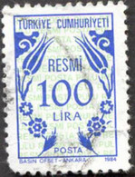Pays : 489,1 (Turquie : République)  Yvert Et Tellier N° : S  174 (o) - Official Stamps