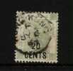 CI943A - HONG KONG , VITTORIA N. GIBBONS 45 (YVERT 49) USATO - Used Stamps