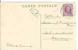 COB 195 Oblitéré BRUXELLES En 1925 Pour HAARLEM + Cachet C.47 - 1922-1927 Houyoux