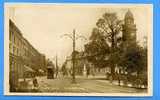 PARADE & TOWN-HALL . LEAMINGTON ( Tramway ).Real Photo Postcard Mailed In 1907.Rare - Altri & Non Classificati