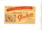 Buvard Chocolat POULAIN - Serie Chansons Monsieur Dumolet - Cocoa & Chocolat