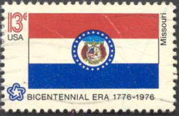 Pays : 174,1 (Etats-Unis)   Yvert Et Tellier N° :  1104 (o) (drapeaux Des 50 Etats) - Gebraucht