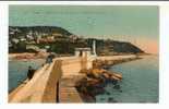 Nice: L'Entrée Du Port Et Le Mont Boron (06-4553) - Maritiem Transport - Haven