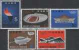 Japan 1964 Mi# 869-873 ** MNH - Tokyo 18th Olympic Games - Unused Stamps