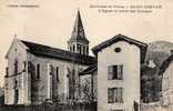 38 ST GERVAIS (environs De Vinay) Eglise Et Route Des Ecouges, Isère Pittoresque, Ed Convert, 1923 - Vinay