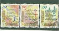 Liechtenstein 1993  Yvertnr. 1014-16 (°) Oblitéré Kerstmis Noël Christmas - Used Stamps