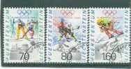 Liechtenstein 1991  Yvertnr. 971-73 (°) Used Cote 5,50 Euro J.O. 92 - Used Stamps