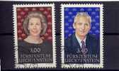 Liechtenstein 1991 Yvertn° 965-66 (°) Oblitéré Used Cote 9,50 Euro Couple Princier - Used Stamps