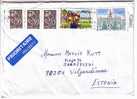 GOOD POSTAL COVER FRANCE - ESTONIA 2006 - Marianne ; Mario ; Ossuaire De Doumont (20) - Cartas & Documentos