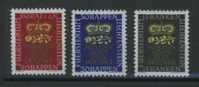 Liechtenstein Mi 240-242 Birth Of Hereditary Prince Johann Adam Pius 1945 - Unused Stamps