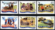 New Zealand - Nouvelle Zéande : 02-02-2005  (**) Set 6v + BLOC : Commemoratives "YMCA - Rotary - Lions" - Autres & Non Classés