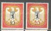 Berlin Mi-Nr. 129/130 Postfrisch / Mint (X009) - Ungebraucht