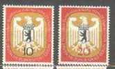 Berlin Mi-Nr. 129/130 Postfrisch / Mint (X009) - Unused Stamps