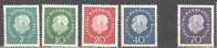 Berlin Mi-Nr. 182/186 Postfrisch / MNH ** (X016) - Unused Stamps