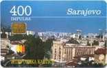 BOSNIA  - Sarajevo - 400 Units - 50.000 - 1997 - Bosnië