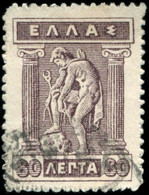 Pays : 202,01 (Grèce)      Yvert Et Tellier N°:   198 D (o) - Used Stamps