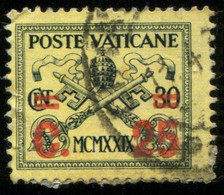 Pays : 495 (Vatican (Cité Du))  Yvert Et Tellier N° :    39 (o) - Gebruikt