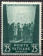 Pays : 495 (Vatican (Cité Du))  Yvert Et Tellier N° :    95 (*) - Unused Stamps