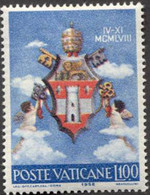 Pays : 495 (Vatican (Cité Du))  Yvert Et Tellier N° :   271 (*) - Neufs