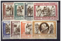 Pays : 495 (Vatican (Cité Du))  Yvert Et Tellier N° :   302-309 (*) - Neufs