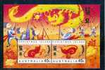 Christmas Island 1996 Year Of The Rat S/S MNH - Chinese New Year