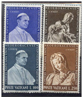 Pays : 495 (Vatican (Cité Du))  Yvert Et Tellier N° :   401-404 (*) - Nuovi