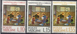 Pays : 495 (Vatican (Cité Du))  Yvert Et Tellier N° :   415-417 (o) - Ongebruikt