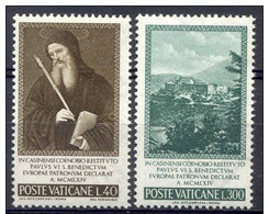 Pays : 495 (Vatican (Cité Du))  Yvert Et Tellier N° :   432 (*)-433 (**) - Neufs