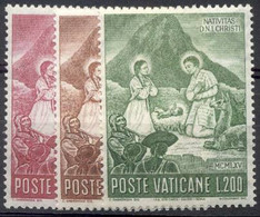 Pays : 495 (Vatican (Cité Du))  Yvert Et Tellier N° :   438-440 (*) - Nuevos