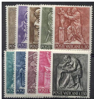 Pays : 495 (Vatican (Cité Du))  Yvert Et Tellier N° :   441-450 (*) - Unused Stamps