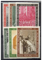 Pays : 495 (Vatican (Cité Du))  Yvert Et Tellier N° :   457-462 (*) - Ongebruikt