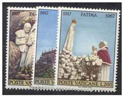 Pays : 495 (Vatican (Cité Du))  Yvert Et Tellier N° :   473-475 (*) - Ongebruikt