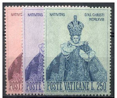 Pays : 495 (Vatican (Cité Du))  Yvert Et Tellier N° :   482-484 (*) - Ungebraucht