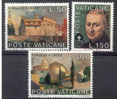 Pays : 495 (Vatican (Cité Du))  Yvert Et Tellier N° :   606-608 (**) - Unused Stamps