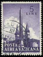Pays : 495 (Vatican (Cité Du))  Yvert Et Tellier N° : Aé   35 (o) - Luftpost