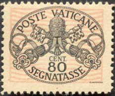 Pays : 495 (Vatican (Cité Du))  Yvert Et Tellier N° : Tx   9 (*) - Postage Due