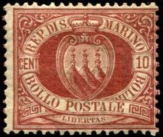 Pays : 421 (Saint-Marin)  Yvert Et Tellier N° :   28 (*) - Unused Stamps