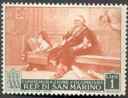 Pays : 421 (Saint-Marin)  Yvert Et Tellier N° :  346 (*) - Unused Stamps