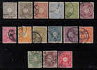 9 - GIAPPONE , YVERT N.  93/107 - Used Stamps