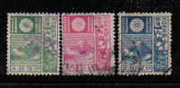 15 - GIAPPONE , YVERT N.  170/172 - Used Stamps