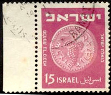 Pays : 244 (Israël)        Yvert Et Tellier N° :   40 (o) - Usados (sin Tab)