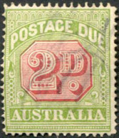 Pays :  46 (Australie : Confédération)      Yvert Et Tellier N° :Tx   40 (o)  (Die II) - Port Dû (Taxe)