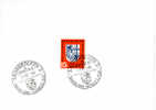 Lot 342: Enveloppe 1er Jour Du Rattachement De La Sarre à L'Allemagne Le 01.01.57 - Used Stamps