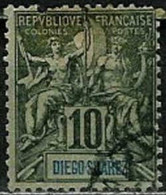 DIEGO-SUAREZ..1894..Michel # 42...used. - Oblitérés