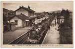 CPA 27 PONT DE L'ARCHE La Gare De Pont De L'Arche Alizay (Train à Quai) - Pont-de-l'Arche