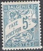 Algerie 1926 Michel Taxe 1 Neuf * Cote (2005) 0.40 Euro Type Duval - Timbres-taxe