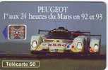 PEUGEOT 905 4 50U SC5 07.93 ETAT COURANT - 1993