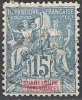 Guadeloupe 1892 Michel 32 O Cote (2004) 2.00 Euro Paix Et Commerce Cachet Rond - Usados